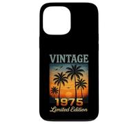 Custodia per iPhone 13 Pro Max Vintage 1975 Edizione Limitata Retro Palma 51 Anni Compleanno