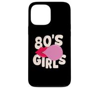 Custodia per iPhone 13 Pro Max Vintage 80's slogan themed party, Lips bubble 80s Girls