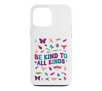 Custodia per iPhone 13 Pro Max Vintage Be Kind To All Kinds Bugs Insect Lover Kindness