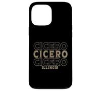 Custodia per iPhone 13 Pro Max Vintage Cicerone Illinois