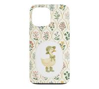 Custodia per iPhone 13 Pro Max Vintage Cottagecore Duck Dainty Whimsy Garden