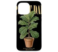 Custodia per iPhone 13 Pro Max Vintage Fiddle-Leaf Fig Pianta Papà Natura Flora Giardiniere