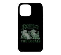 Custodia per iPhone 13 Pro Max Vintage Florida Respect The Locals Nature Manatee Crocodile