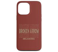 Custodia per iPhone 13 Pro Max Vintage Freccia Rotta Oklahoma