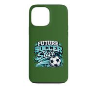 Custodia per iPhone 13 Pro Max Vintage Futuro Calcio Star Retro Gioventù Gioca Giornata Gioco