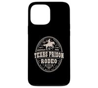Custodia per iPhone 13 Pro Max Vintage Huntsville Texas Cowboy A Cavallo Western Rodeo