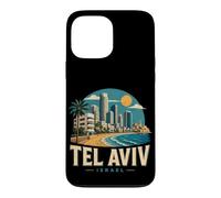 Custodia per iPhone 13 Pro Max Vintage Tel Aviv Israele Viaggio Souvenir Landmark Gift
