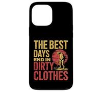 Custodia per iPhone 13 Pro Max Vita da Detectorista The Best Days End In Dirty Clothes
