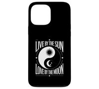 Custodia per iPhone 13 Pro Max Vivi vicino al sole Amore vicino alla luna