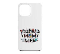 Custodia per iPhone 13 Pro Max Volleyball Mom Life Volleyball Mama Team Mom Gift