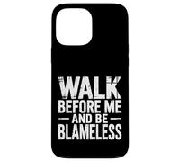 Custodia per iPhone 13 Pro Max Walk Before Me And Be Blameless Disciplina spirituale ||-