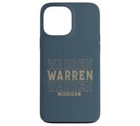 Custodia per iPhone 13 Pro Max Warren Michigan vintage