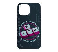 Custodia per iPhone 13 Pro Max WASD si muove come un vero design della tastiera da giocatore