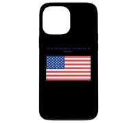 Custodia per iPhone 13 Pro Max Wearing a Mask is Patriotic