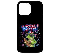 Custodia per iPhone 13 Pro Max Wepa Coqui Frog Puerto Rico Flag Güiro Music