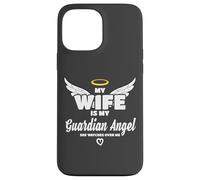 Custodia per iPhone 13 Pro Max Wife Is My Angel She Watches Over Me In Memory