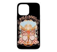 Custodia per iPhone 13 Pro Max Wild Soul Farfalla Mistico Retro Art