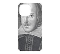 Custodia per iPhone 13 Pro Max William Shakespeare Ritratto Teatro Scrittore Storico