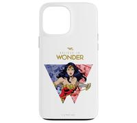 Custodia per iPhone 13 Pro Max Wonder Woman 80th Believe in Comic Book Wonder