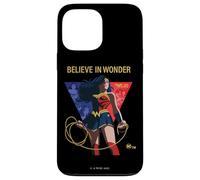 Custodia per iPhone 13 Pro Max Wonder Woman 80th Believe in Many Faces of Wonder