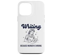 Custodia per iPhone 13 Pro Max Writing Funny Story Teller Women Ficiton