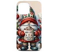 Custodia per iPhone 13 Pro Max Xmas Hot Chocolate Gnome For Women And Christmas Mug