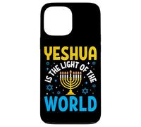 Custodia per iPhone 13 Pro Max Yeshua è la luce del mondo