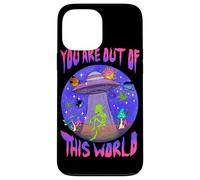 Custodia per iPhone 13 Pro Max You Are Cosmic Alien UFO Graphic Design