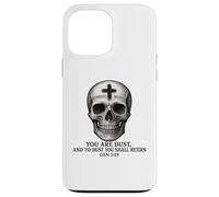 Custodia per iPhone 13 Pro Max You Are Dust and to Dust you shall return - Memento Mori