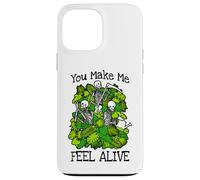 Custodia per iPhone 13 Pro Max You Make Me Feel Alive Plant Lover Scheletro Giardiniere gotico