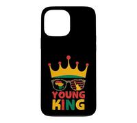 Custodia per iPhone 13 Pro Max Young King African American Black History Juneteenth