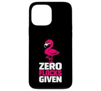Custodia per iPhone 13 Pro Max Zero Flocks Given fenicottero umorismo sarcastico