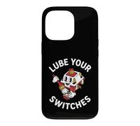 Custodia per iPhone 13 Pro Mechanical Keyboard Lube Your Switches Retro Modder