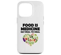Custodia per iPhone 13 Pro Medicina Alimentare Mangiare Vero Per Guarire Vegano