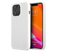 Custodia per iPhone 13 Pro Mercedes Argento Stelle Bianche