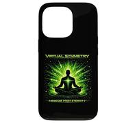 Custodia per iPhone 13 Pro Messaggio di simmetria virtuale dall'arte della meditazione cosmica dell'eternità