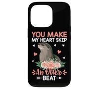 Custodia per iPhone 13 Pro Mi fai saltare il cuore Aw Otter Beat