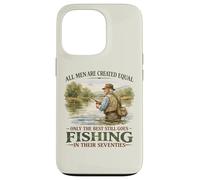 Custodia per iPhone 13 Pro Migliori Uomini Pesca Negli Anni Settanta Anni 70 Pescatore Nonno