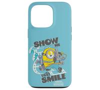Custodia per iPhone 13 Pro Minions & Monsters James Show Me That Smile