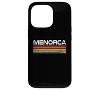 Custodia per iPhone 13 Pro Minorca Spagna Retro Design Isola Mediterranea