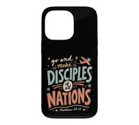Custodia per iPhone 13 Pro Missioni cristiane retrò Viaggi Bibbia Versi Fede