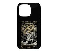 Custodia per iPhone 13 Pro Mitologia greca del lavoro cosmico Titano Atlas