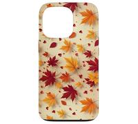 Custodia per iPhone 13 Pro Modello di stampa con foglie autunnali