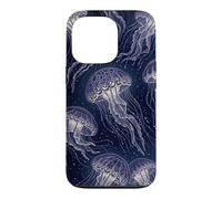 Custodia per iPhone 13 Pro Modello estetico delle meduse del mare profondo