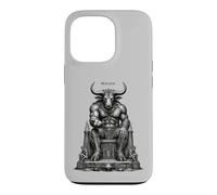 Custodia per iPhone 13 Pro Moloch Corona del Re Infernale