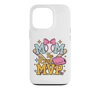 Custodia per iPhone 13 Pro Mom, The Real Most Valuable Person, Funny Baseball