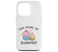 Custodia per iPhone 13 Pro Mom You're The Sweetest Sweetest Cute Cupcake Kawaii Design Mother