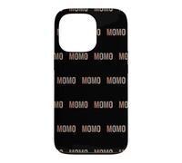 Custodia per iPhone 13 Pro Momo Leopardo Stampa Mamma Carino Festa Della Mamma Divertente Nonna