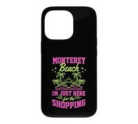 Custodia per iPhone 13 Pro Monterey Beach Sono qui solo per lo shopping California