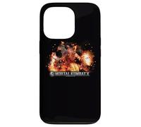 Custodia per iPhone 13 Pro Mortal Kombat X Scorpio Flames